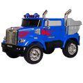 Caminhão Transformer 12v 2 Motores Azul com Controle Remoto